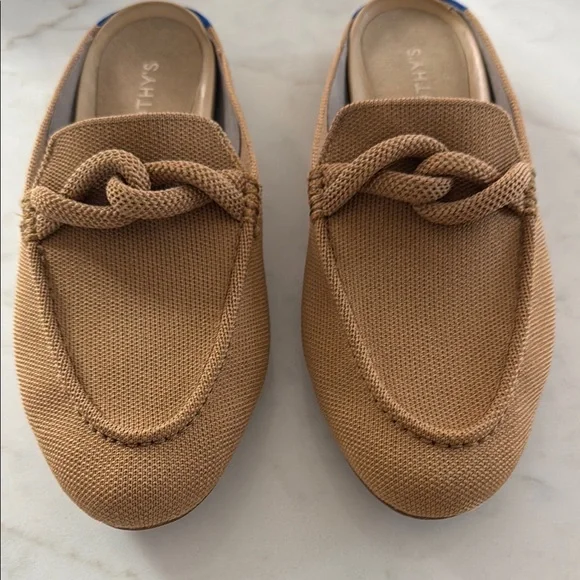 Rothy's Tan loafer Mule Slip-On Shoes - Picture 3 of 6